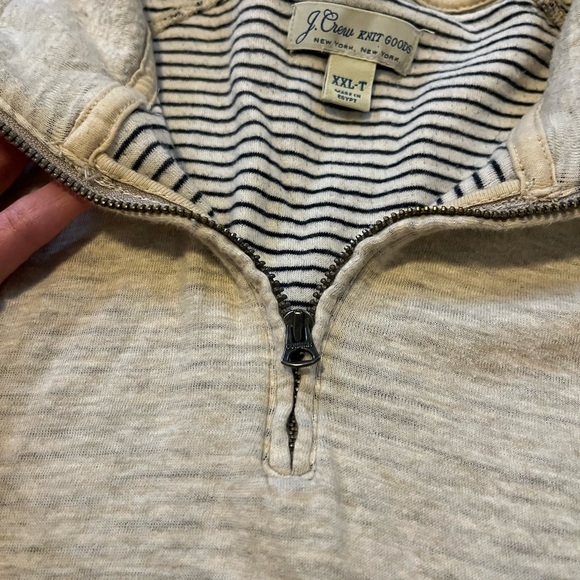 J. Crew knit goods knit pullover sweater men’s XXL Tall - Picture 8 of 9